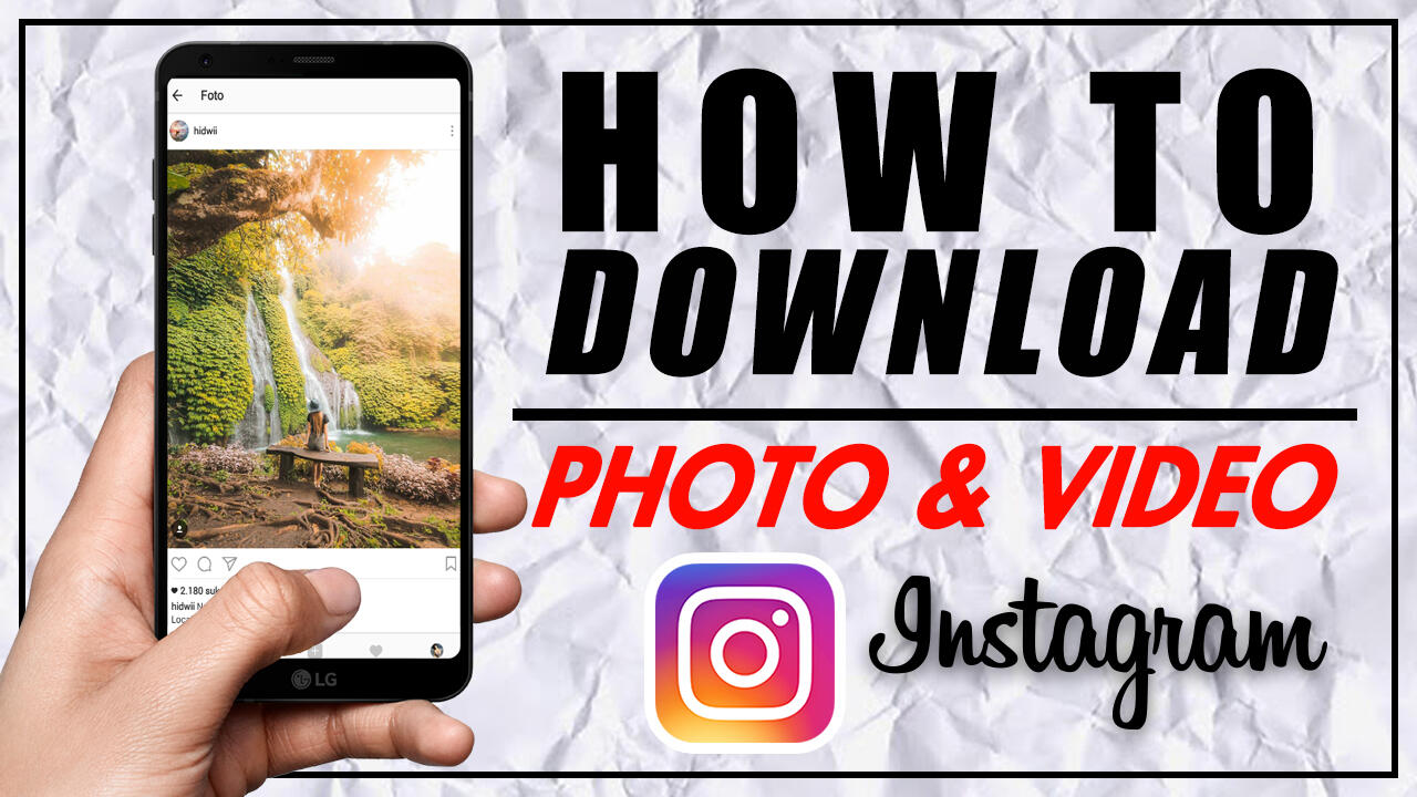 Cara Mudah Download Foto Dan Video Pada Instagram Di Komputer / Laptop ...