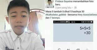 Hitungan Kalkulator Yang Menghebohkan Siapa Yang Salah ??