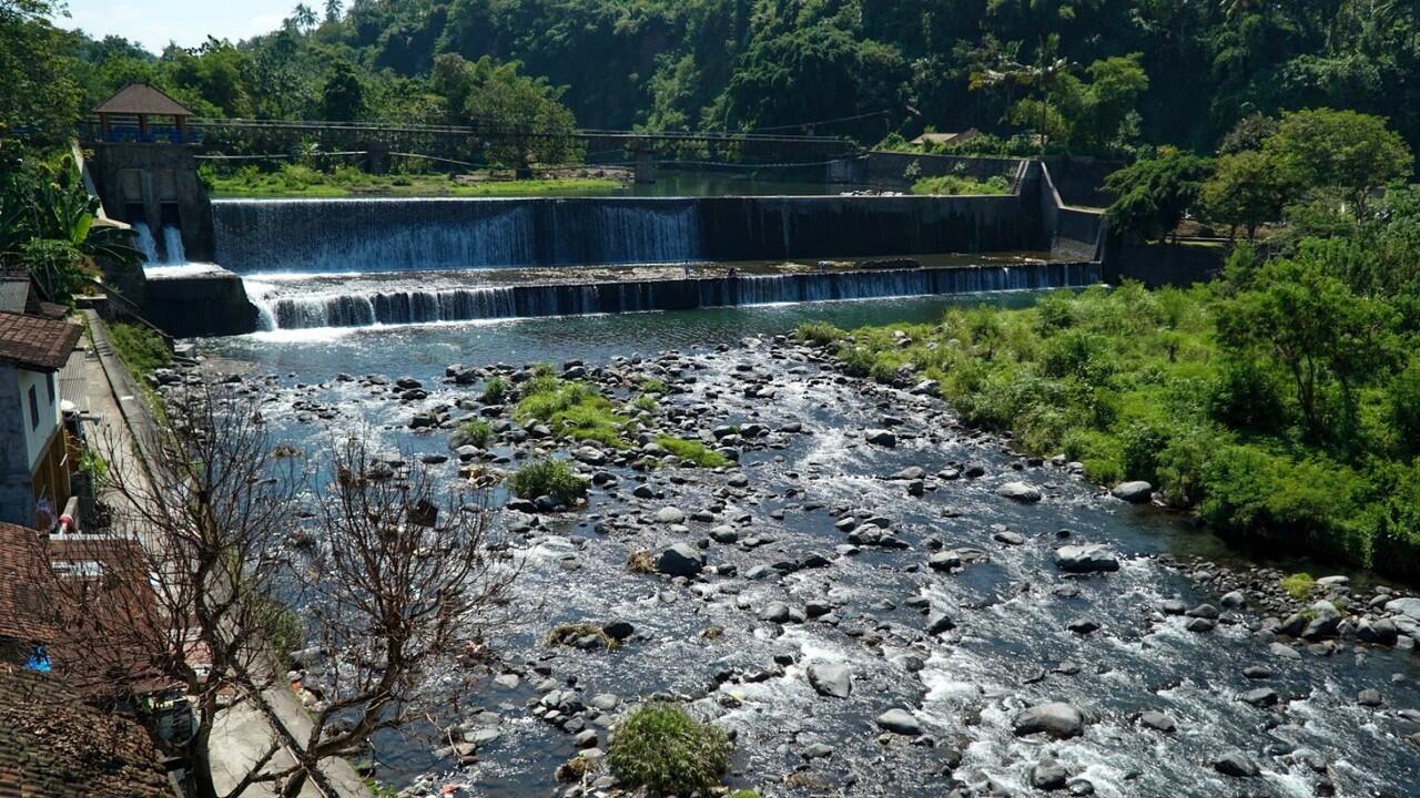 Gak Sangka! Di Bali, Ada Bendungan Seindah Ini!