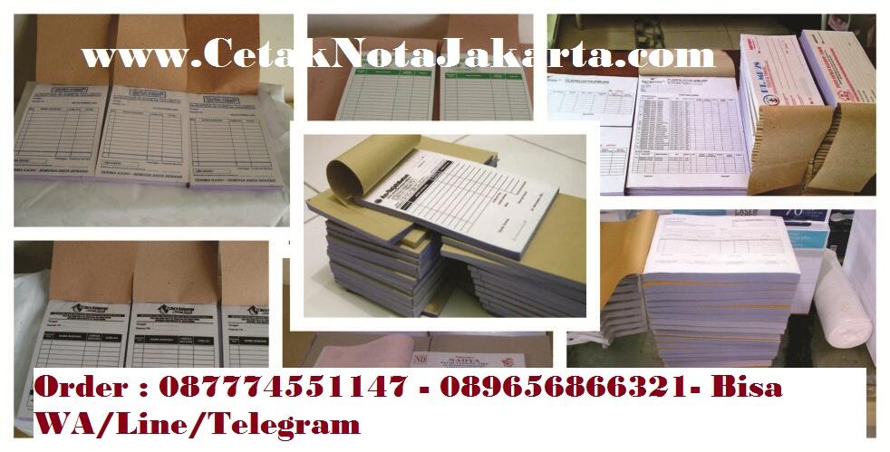 Jasa Cetak Nota Murah Jakarta