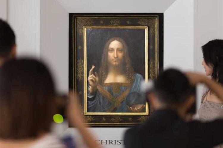 Pangeran Arab Ini Pembeli Lukisan Yesus Termahal Dunia Karya Da Vinci