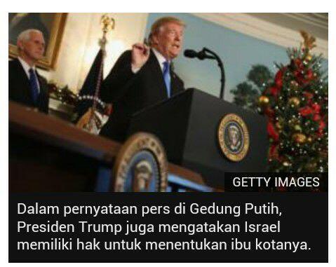 Jokowi dan para pemimpin dunia kutuk keputusan Trump soal Yerusalem