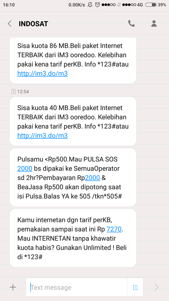 indosat tolong balikin pulsa saya