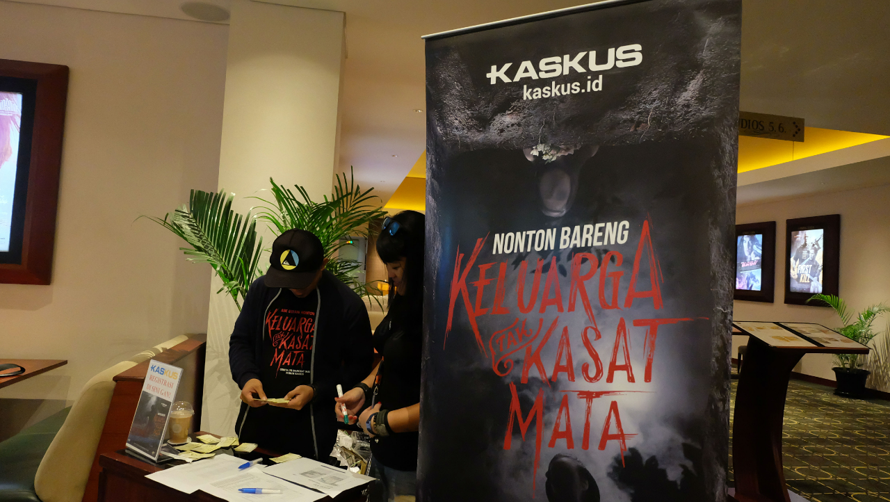 Nobar Keluarga Tak Kasat Mata di Makassar, Serem Gan?