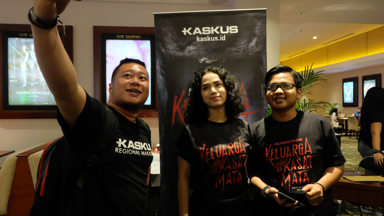 Nobar Keluarga Tak Kasat Mata di Makassar, Serem Gan?