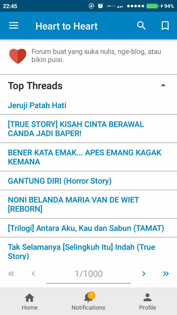 Jeruji Patah Hati