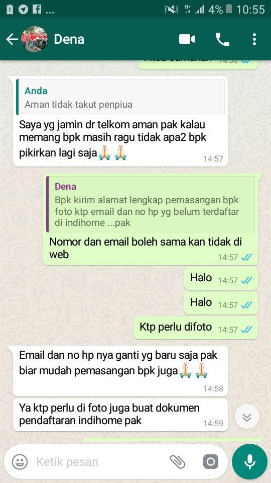 Hati-Hati SI Sales Indihome Menawarkan PENDAFTARAN All AREA