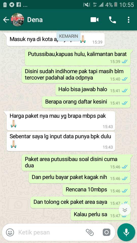 Hati-Hati SI Sales Indihome Menawarkan PENDAFTARAN All AREA