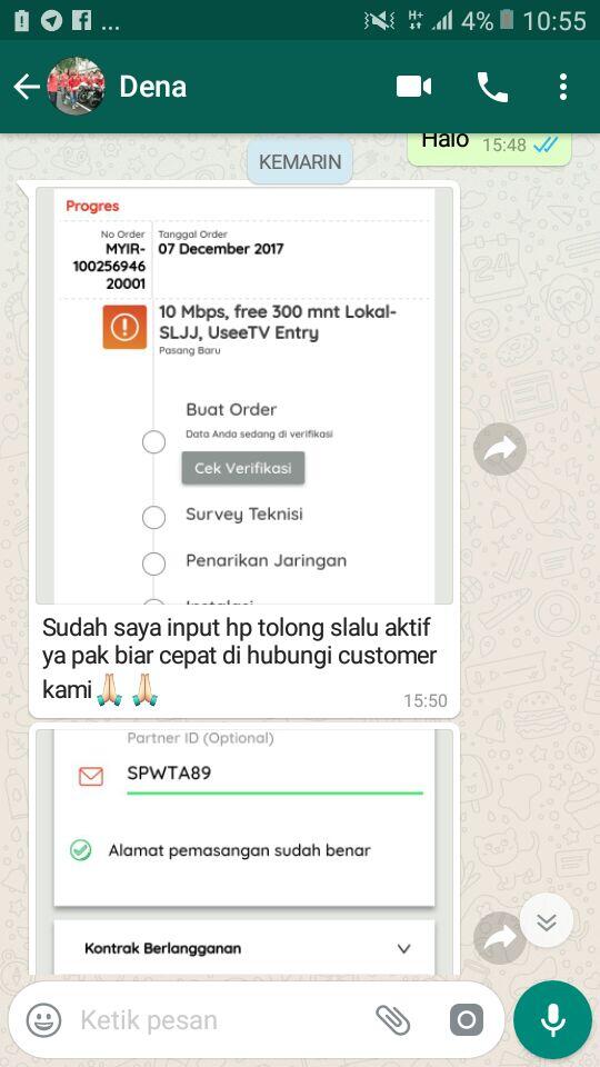 Hati-Hati SI Sales Indihome Menawarkan PENDAFTARAN All AREA