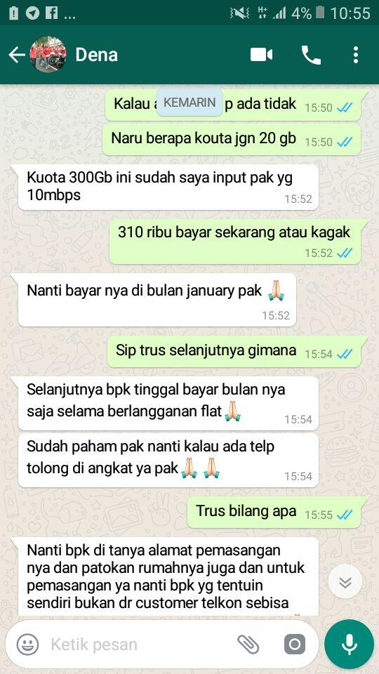 Hati-Hati SI Sales Indihome Menawarkan PENDAFTARAN All AREA