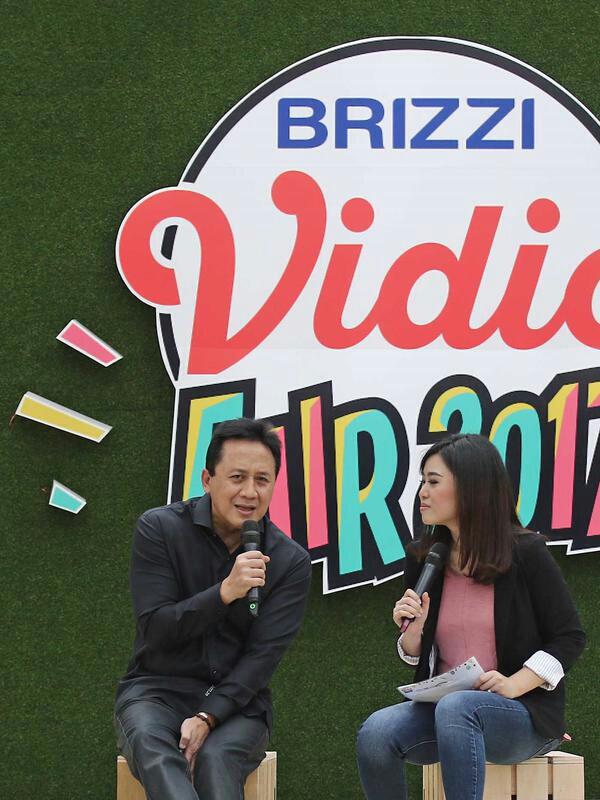 Triawan Munaf Semangati Anak Muda di Brizzi Vidio Fair 2017