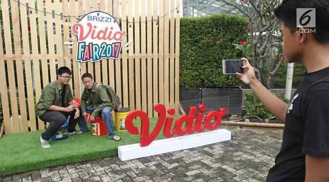 Triawan Munaf Semangati Anak Muda di Brizzi Vidio Fair 2017