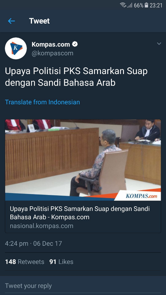 Terima suap Rp 4 miliar dari Aseng, politisi PKS ini pakai kode 'Juz'