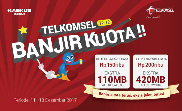 Kejutan Harbolnas Telkomsel Ekstra Kuota!