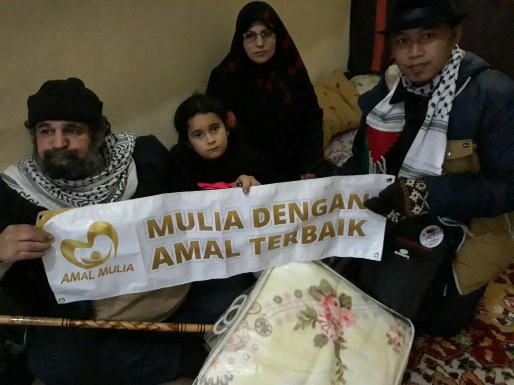 Musim Dingin Di Palestina. Rakyat Sumsel Hadir Memberikan Kehangatan 