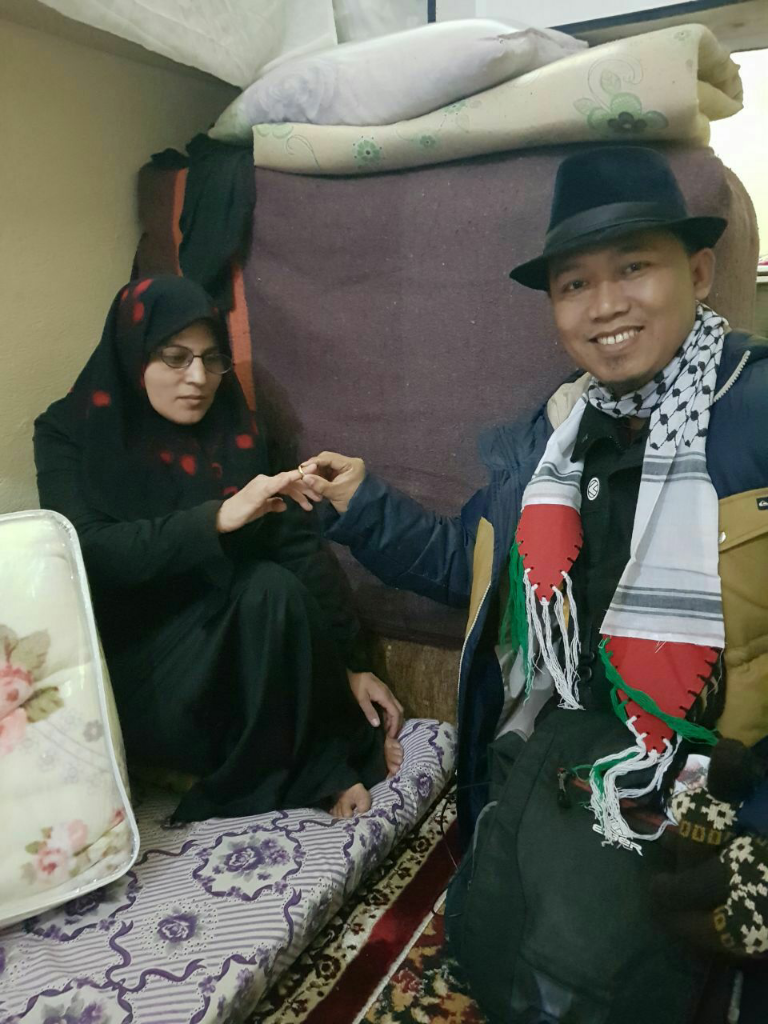 Musim Dingin Di Palestina. Rakyat Sumsel Hadir Memberikan Kehangatan 