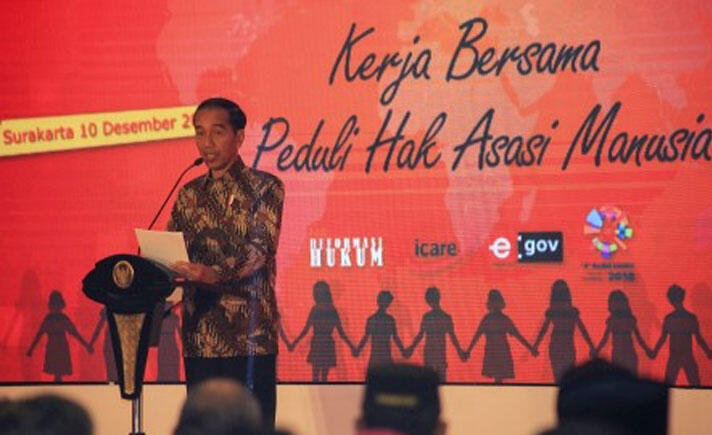 Jokowi Akui Masih Banyak Pelanggaran HAM Belum Diselesaikan