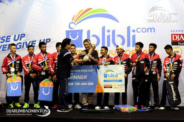 Djarum Kudus Rebut Dua Gelar di Blibli.com Superliga Junior 2017