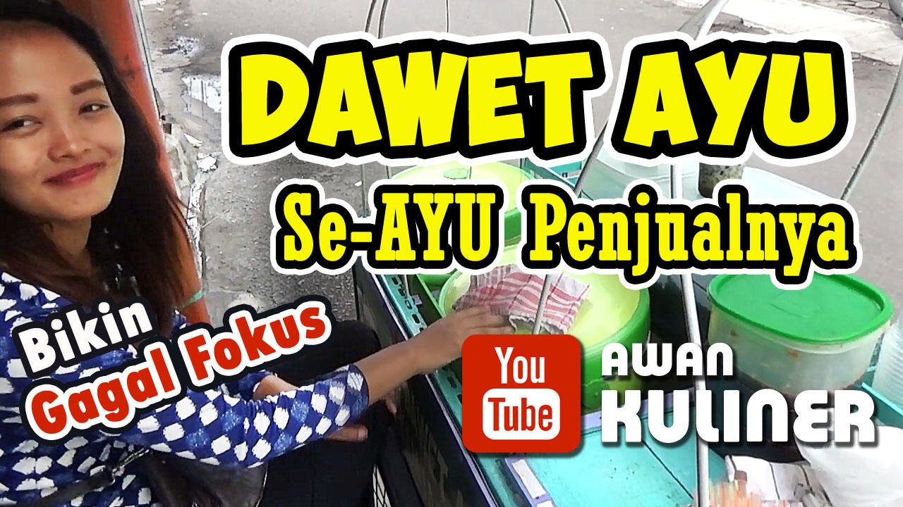 Dawet Ayu - Penjualnya Cantik, Bikin Pembeli jadi Gagal Fokus