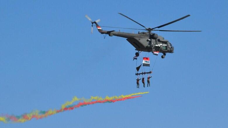 Foto: Meriahnya Parade Militer Irak Rayakan Kemenangan Atas ISIS