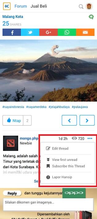 Sekarang Edit Thread dan Fitur Moderasi Lain Lebih Mudah Diakses, Gan!