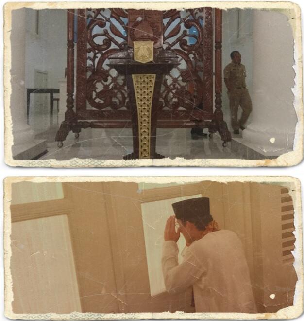 Sandiaga Kaget Ada Mimbar di Balairung Balai Kota