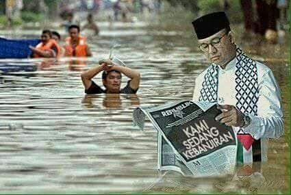 Zaman Ahok Enggak Sampai Masuk ke Rumah Begini, Ganti Gubernur Malah Jadi Banjir