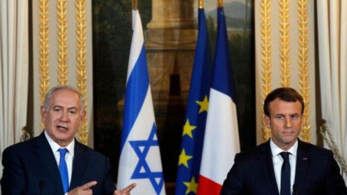 Bertemu Netanyahu, Presiden Prancis Minta Israel Komitmen untuk Damai