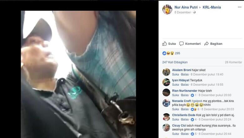 Viral Video Wanita Ramai-ramai Usir Pelaku Pelecehan Seksual di KRL