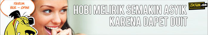 Hobi Melirik Jadi Asyik Karena Dapetin 'Duit' (Share Pengalaman)