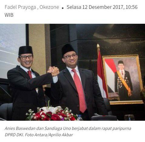 Anies Akan Tinjau Ulang Semua Perda dan Pergub Termasuk Kenaikan Dana Parpol