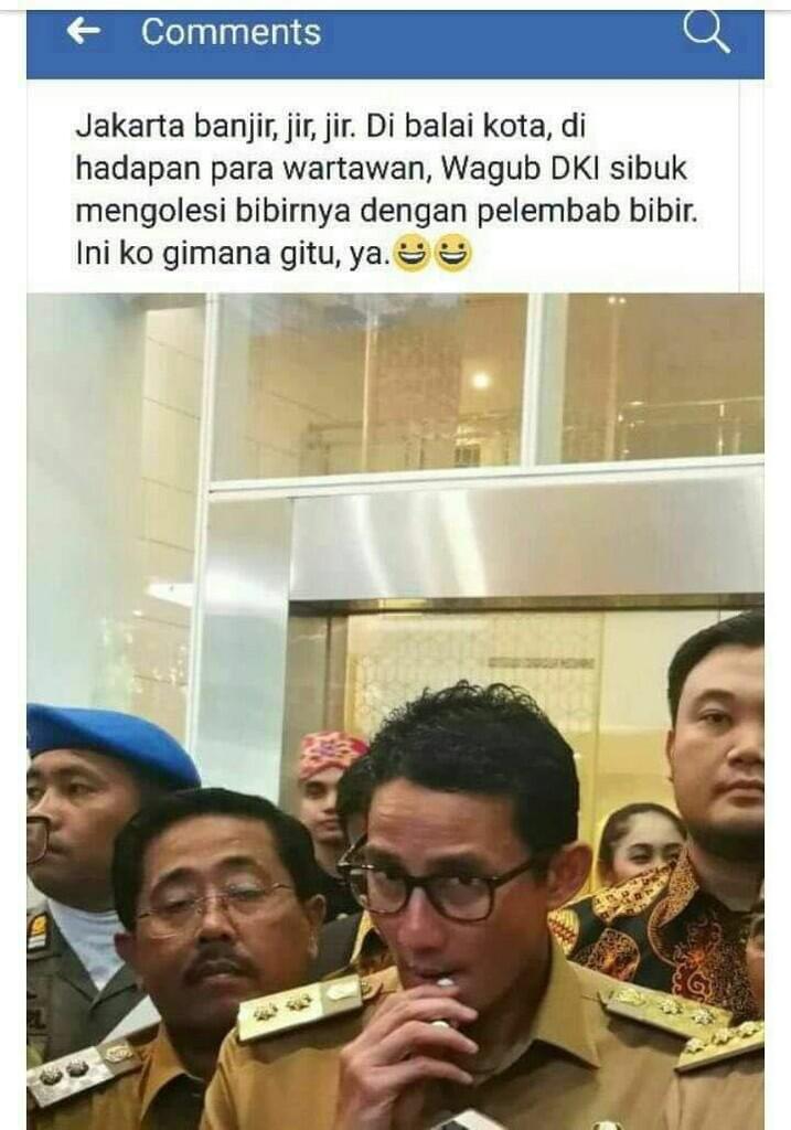 HEADLINE: Banjir Jakarta Belum Puncak, Apa Solusi Anies-Sandi?