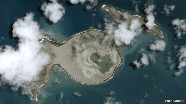 Hunga Tonga-Hunga Ha'apai, Pulau yang Terbentuk dari Letusan Gunung Bawah Laut