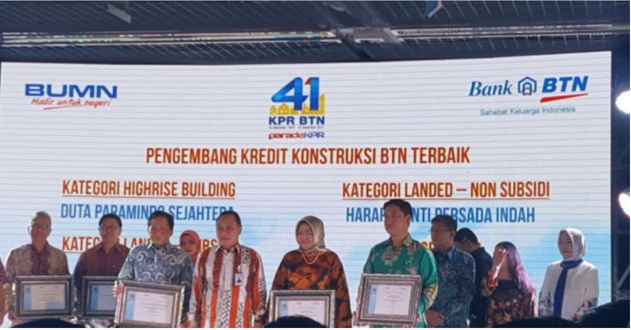 HUT KPR BTN Bertabur Penghargaan