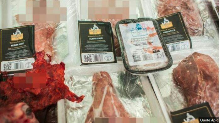Hanya Di Negara Ini, Daging Manusia Dijual Secara Bebas. Suasana Gerainya Bikin
