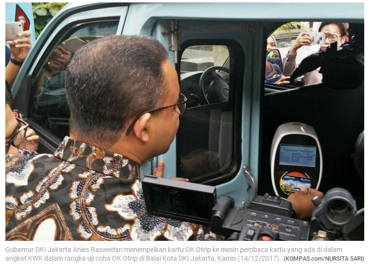 Anies: Puji Syukur, Dua Bulan Dirancang, Ok Otrip Diluncurkan