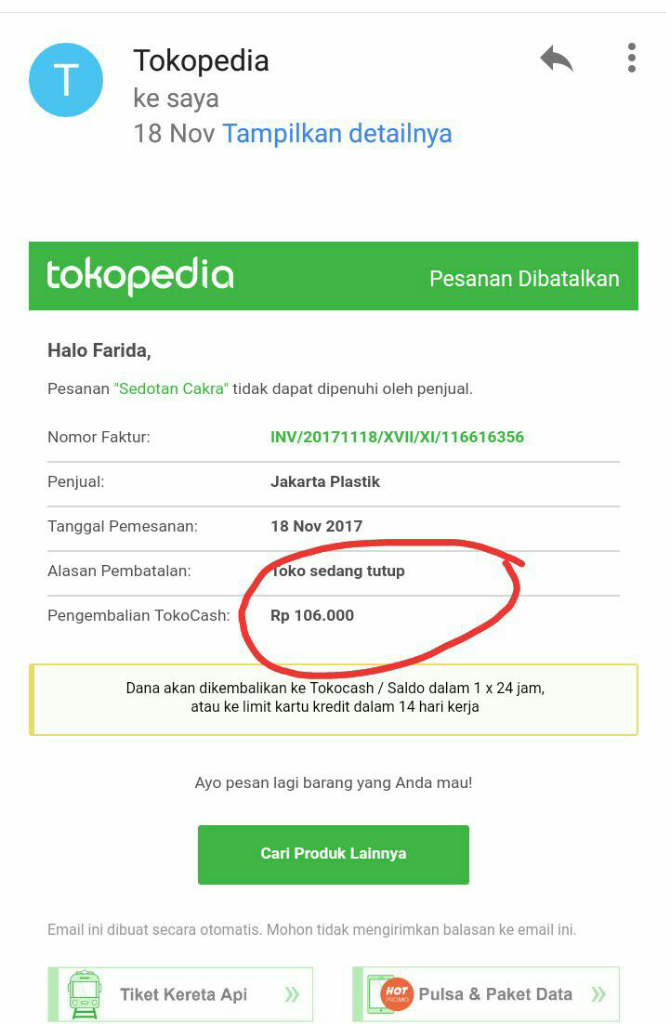 SURAT TERBUKA UNTUK TOKOPEDIA