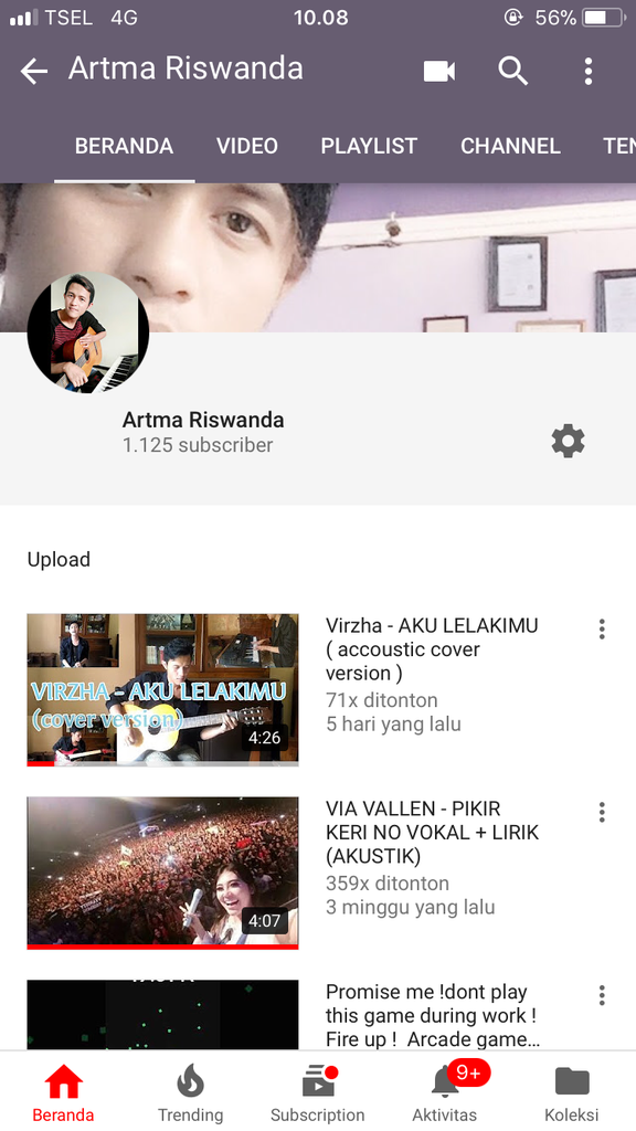 Youtuber Pemula..