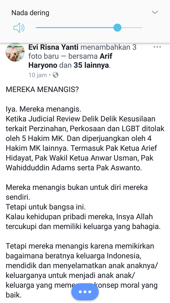 KITA DIBUAT MENANGGIS