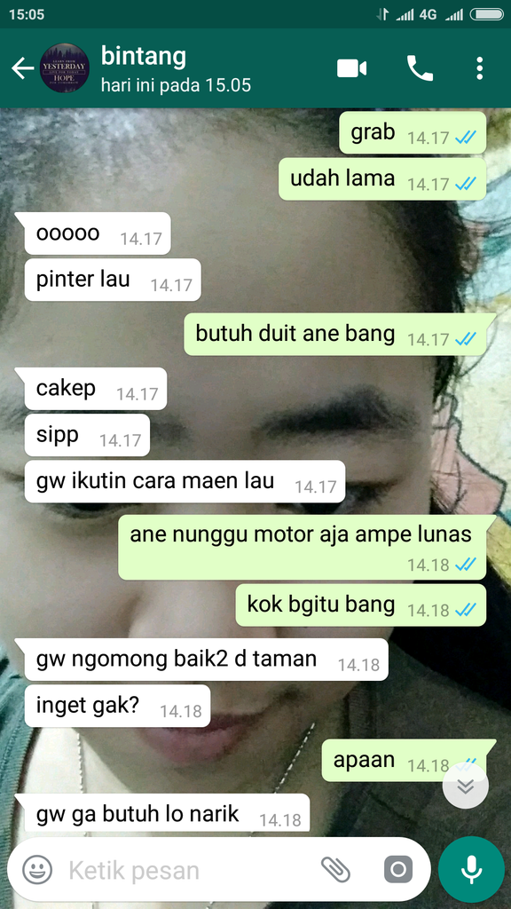 BPKB di gadai teman untuk usaha