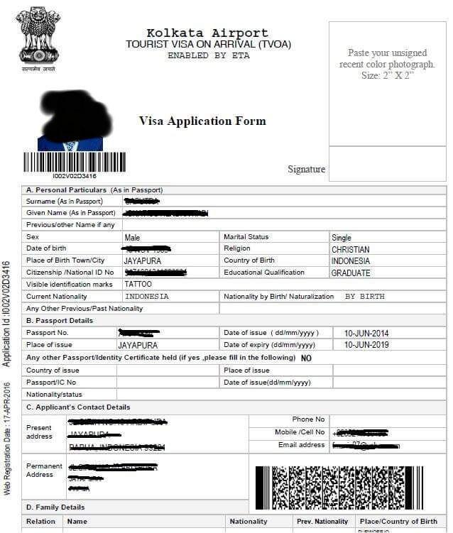 Tips bikin Visa India Secara Online
#KASKUStravelstory