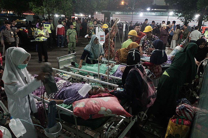 Dampak Gempa di Pangandaran, Dua Luka Tertimpa Bangunan Rumah