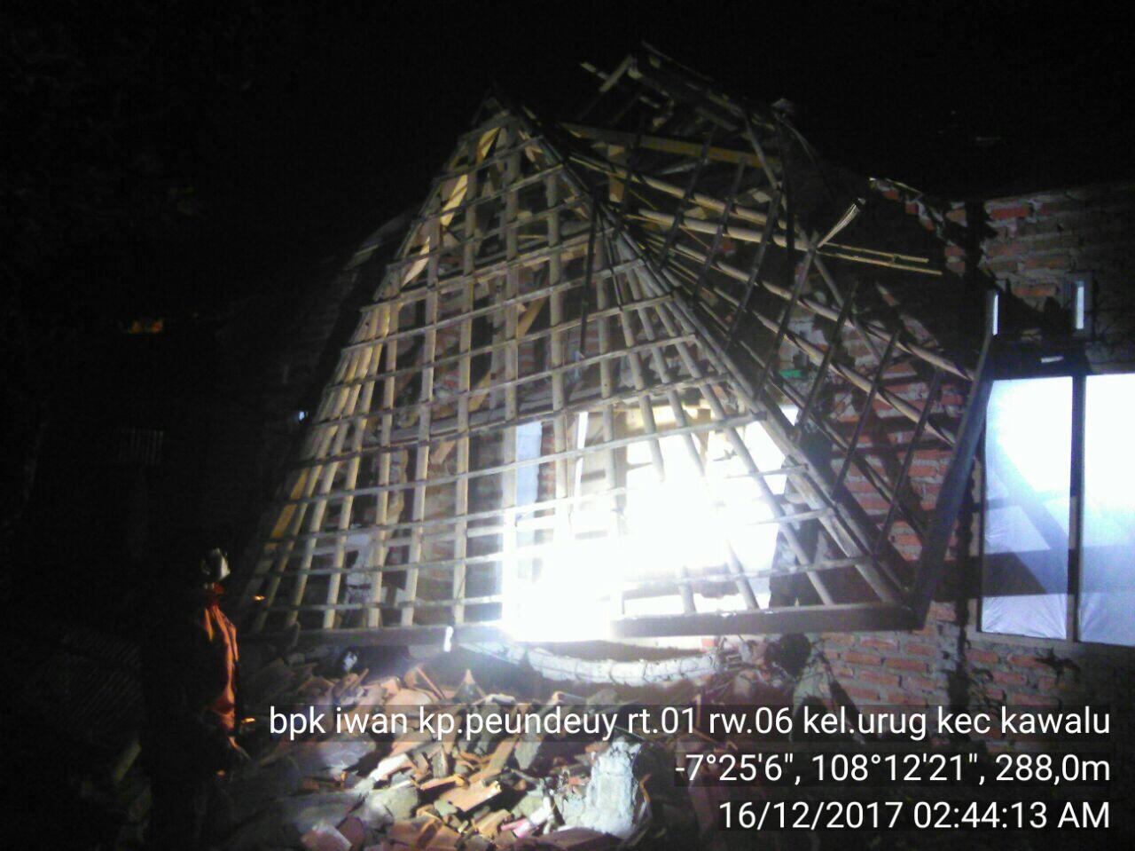 2 Meninggal dan Ratusan Rumah Rusak akibat Gemp 6,9 SR