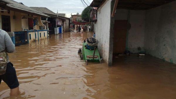 Banjir Rendam Kawasan Cipinang Melayu