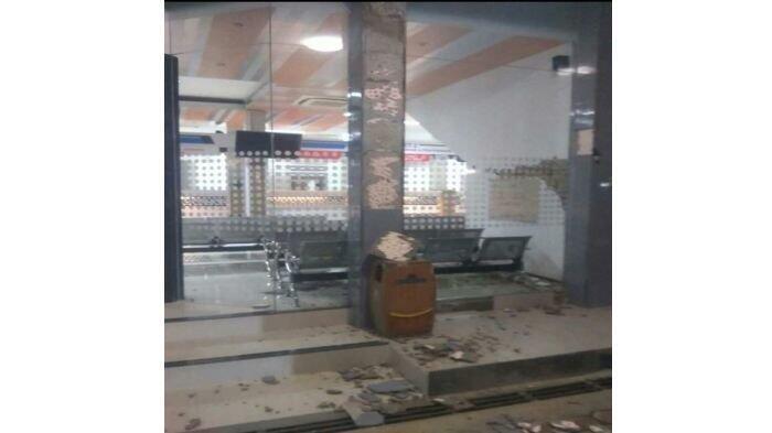 Atap Kantor Bupati Tasikmalaya Ambrol Digoyang Gempa