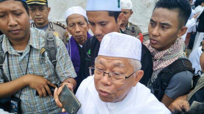 Ma'ruf Amin Sebut di Aksi Bela Palestina Juga Akan Menyampaikan Petisi