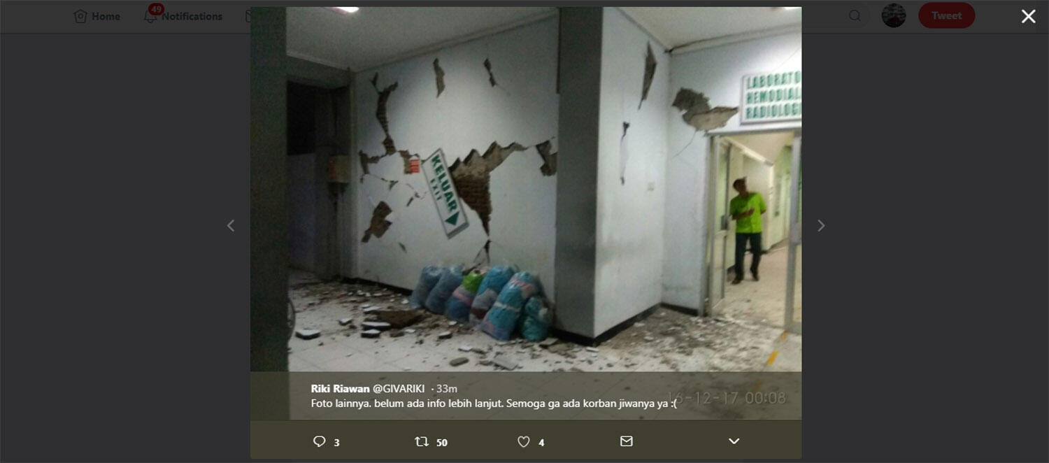 BMKG Imbau Warga Sukabumi Jauhi Wilayah Pantai