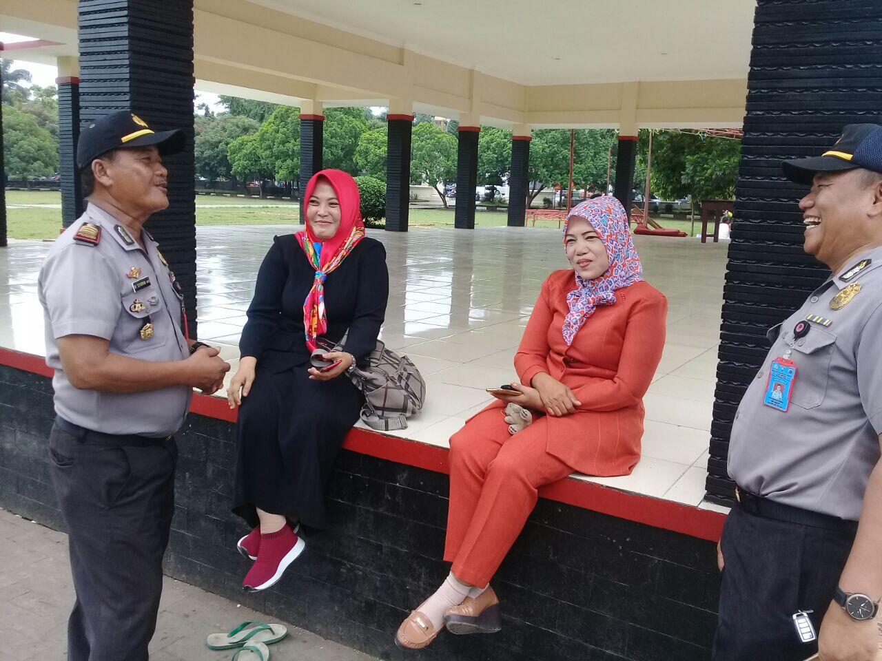 Masyarakat Dikunjungi Kapolsek Majalengka Kota