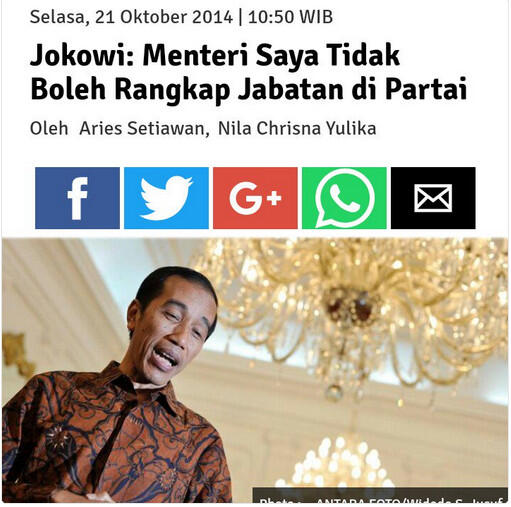 Airlangga Apa Berani Lepas Kursi Menteri?