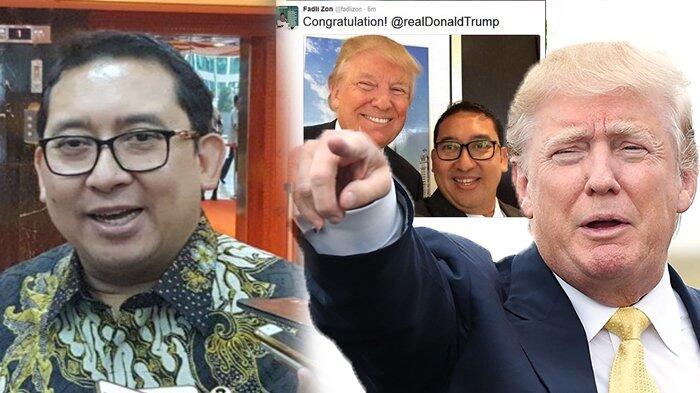 Dulu Haha-Hihi Saat Bareng, Sekarang Fadli Zon Ajak Rame2 Anggota DPR Kecam Trump